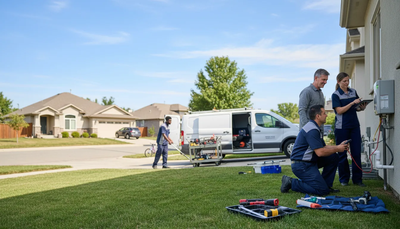 Tankless water heater service in Southside, TN